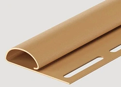Финишный профиль для сайдинга Деке PREMIUM и STANDARD Карамель