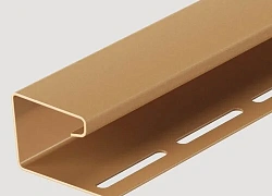 J-профиль для сайдинга Деке PREMIUM и STANDARD Карамель