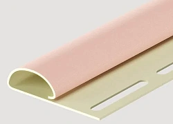 Финишный профиль для сайдинга Деке PREMIUM и STANDARD Персик
