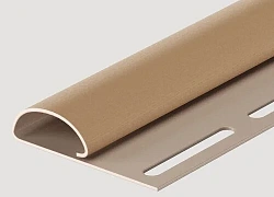 Финишный профиль для сайдинга Деке PREMIUM и STANDARD Капучино