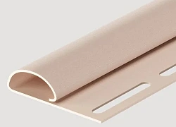 Финишный профиль для сайдинга Деке PREMIUM и STANDARD Крем-Брюле