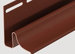 Молдинг для винилового сайдинга Деке PREMIUM и STANDARD Гранат