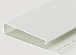 Окантовочный профиль Пломбир для винилового сайдинга Деке PREMIUM и STANDARD